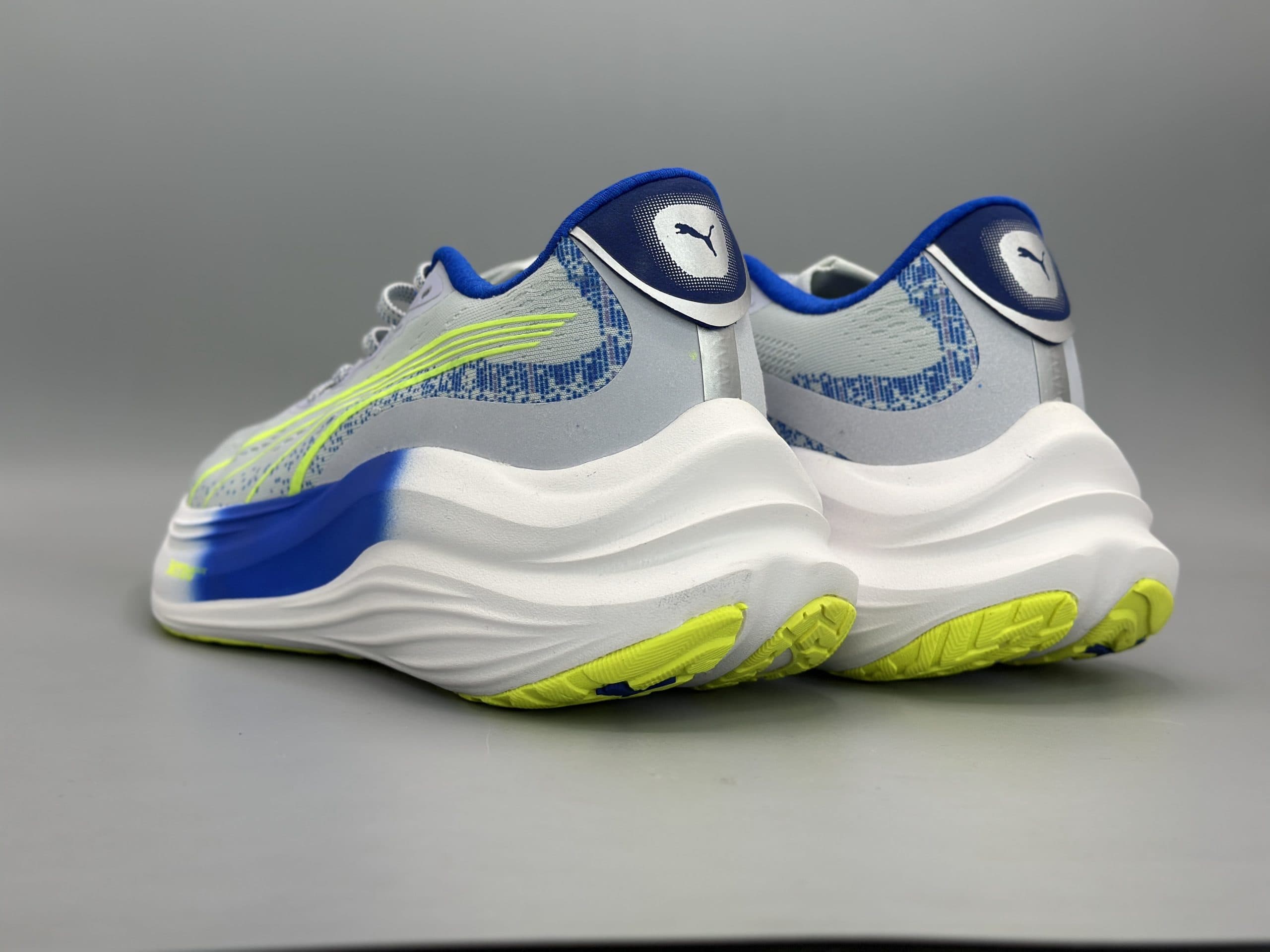 کتانی پوما نیترو مگ مکس طوسی آبی فسفری/ Puma Nitro Mag Max — تصویر ۶