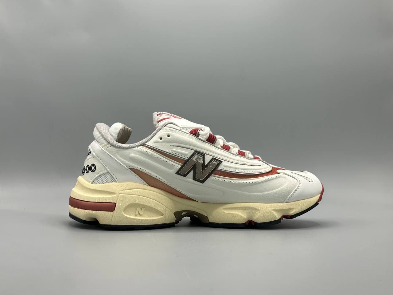 کتانی نیوبالانس 1000 سفید آجری/New Balance — تصویر ۳