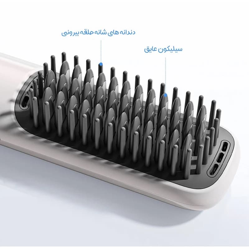 برس حرارتی بی سیم شیائومی مدل Mijia cordless hair straightener MJZFS01LF — تصویر ۴