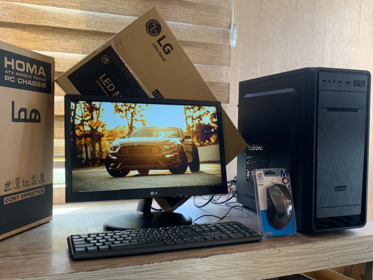 کامپیوترگیمینگ-طراحی-اداری-خانگی نسل 6 Core i5 | رم 16GB، گرافیک 8GB DDR5 کد Q8 — تصویر ۲