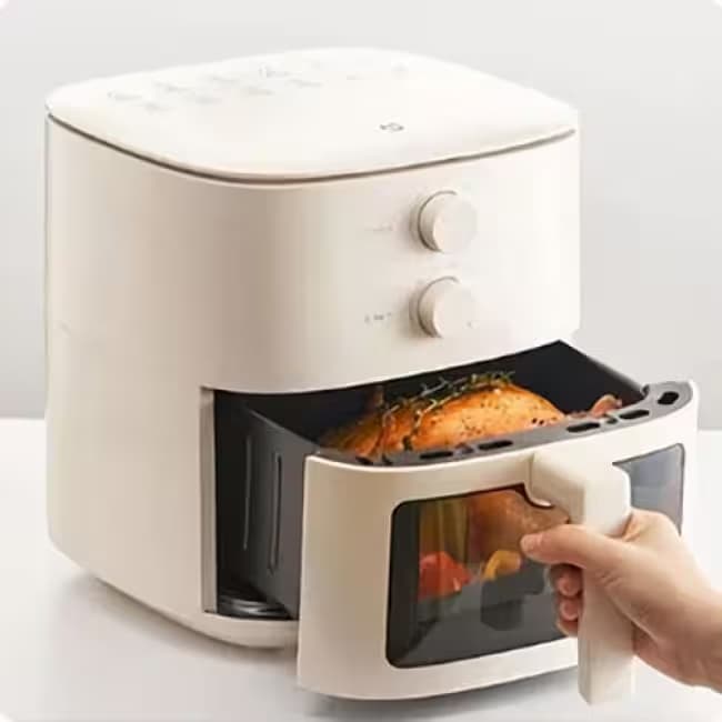 سرخ کن بدون روغن (ایرفرایر) 5 لیتری شیائومی مدل Xiaomi Mijia Air Fryer N1 — تصویر ۳