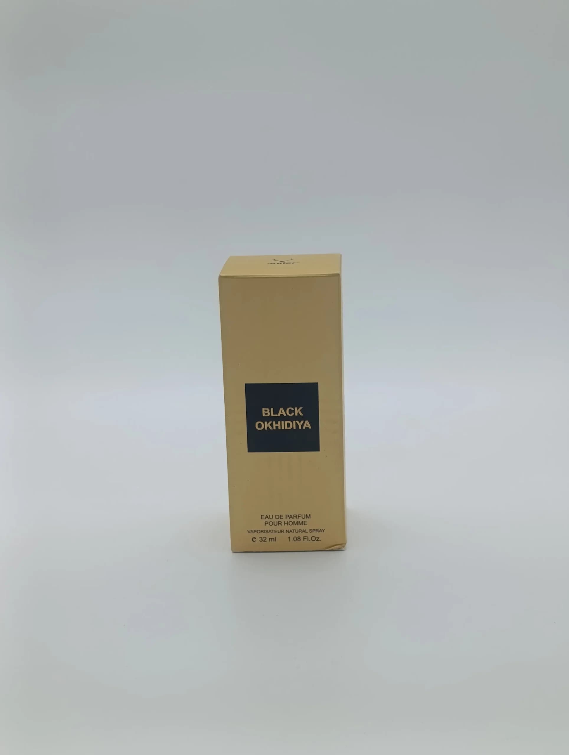 ادو پرفیوم جیبی اسپرت انتلر مدل بلک ارکید Antler Black Okhidiya حجم ۳۲ میل | گرم و شیرین شرقی شکلاتی لوکس (اورجینال) — تصویر ۳