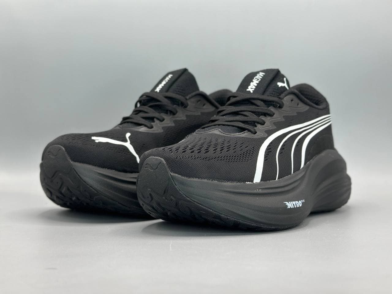 کتانی پوما نیترو مگ مکس فول بلک/Puma Nitro Mag Max — تصویر ۸