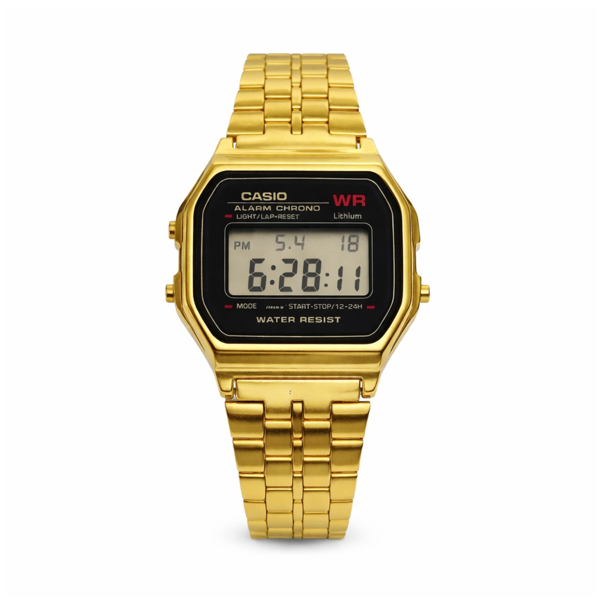 ساعت دیجیتال کاسیو CASIO نوستالژی طلایی — تصویر ۲