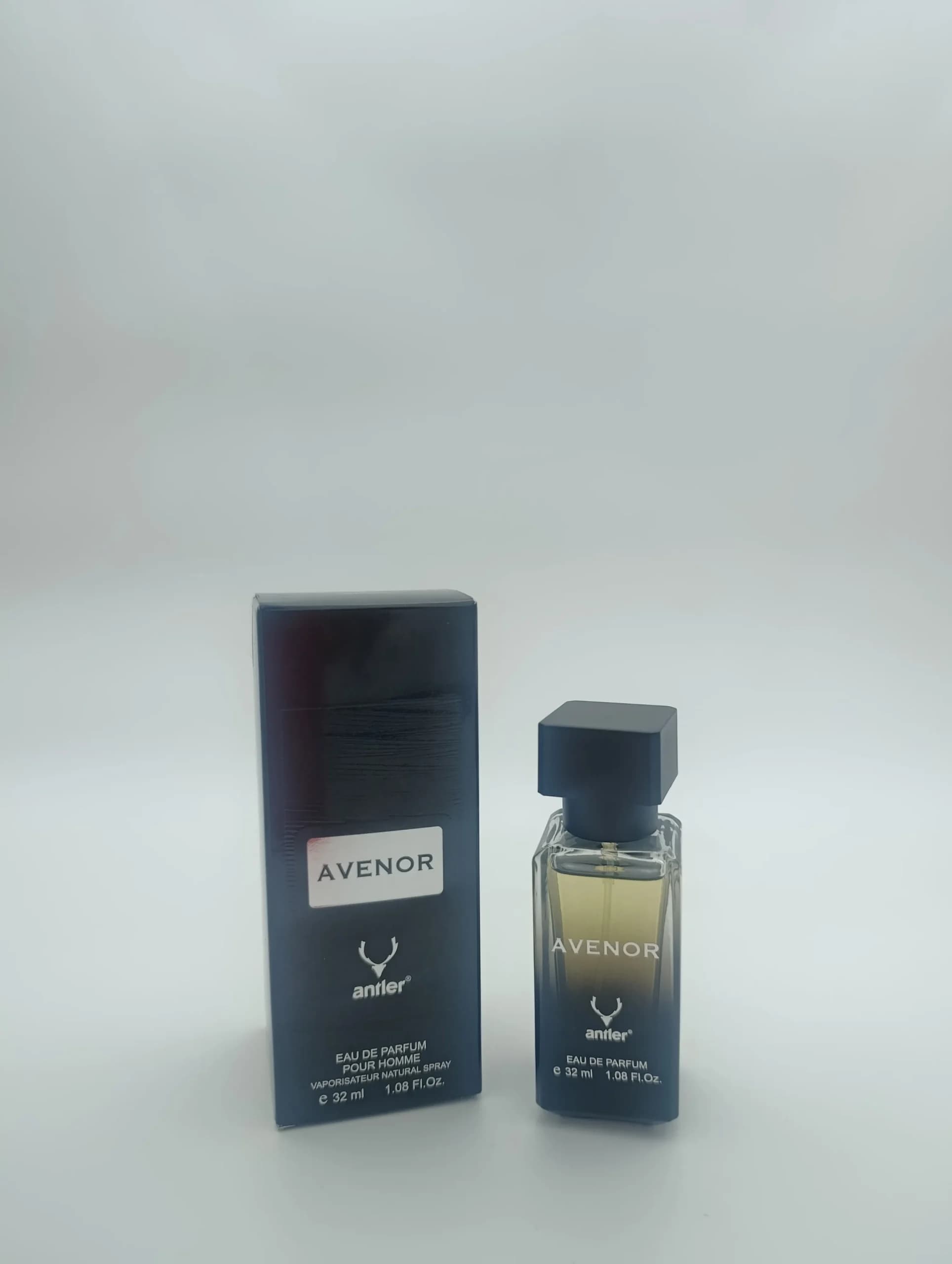 ادو پرفیوم جیبی مردانه انتلر مدل اونور Antler Avenor حجم ۳۲ میل | خنک و تلخ میوه‌ای دودی (اورجینال)