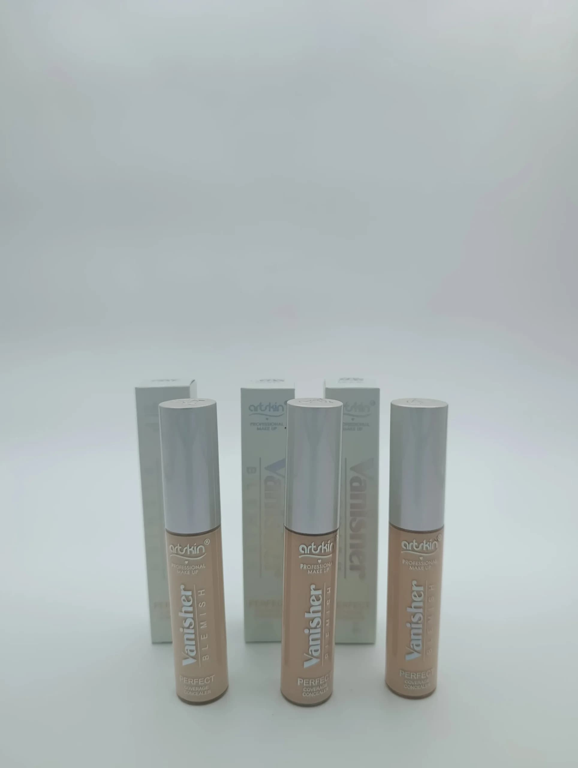 کانسیلر مایع آرت اسکین Artskin مدل ونیشر Vanisher | بافت کرمی فول کاور تیرگی و لک (اورجینال)