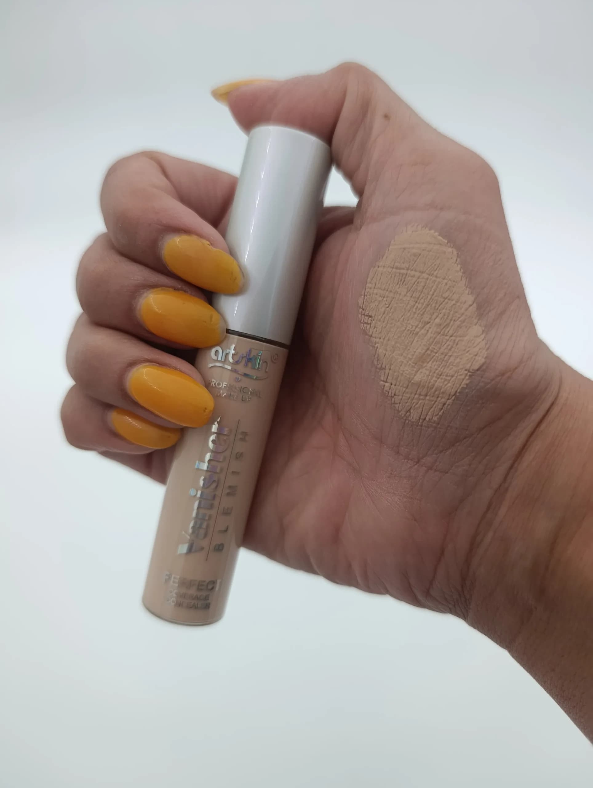 کانسیلر مایع آرت اسکین Artskin مدل ونیشر Vanisher | بافت کرمی فول کاور تیرگی و لک (اورجینال) — تصویر ۳