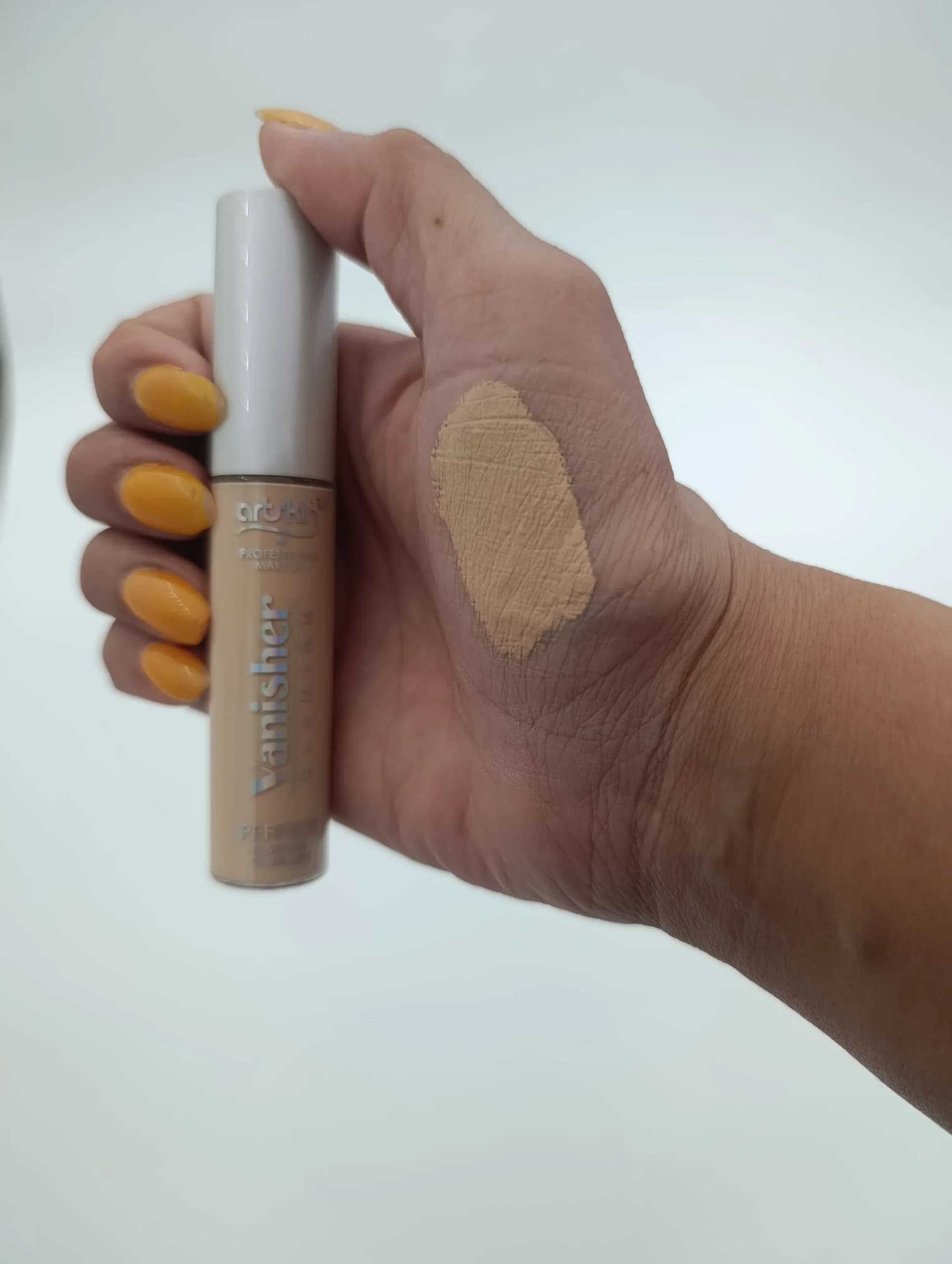 کانسیلر مایع آرت اسکین Artskin مدل ونیشر Vanisher | بافت کرمی فول کاور تیرگی و لک (اورجینال) — تصویر ۲