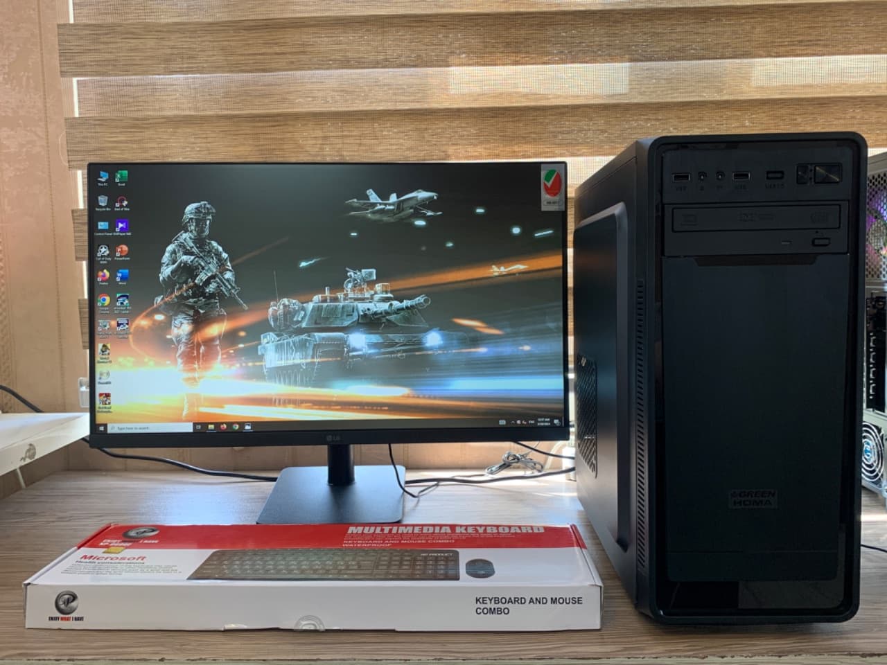 کامپیوترطراحی-اداری-خانگی اداری خانگی COR i5 رم 16 گیگ به همراه گارانتی کد P1 — تصویر ۲