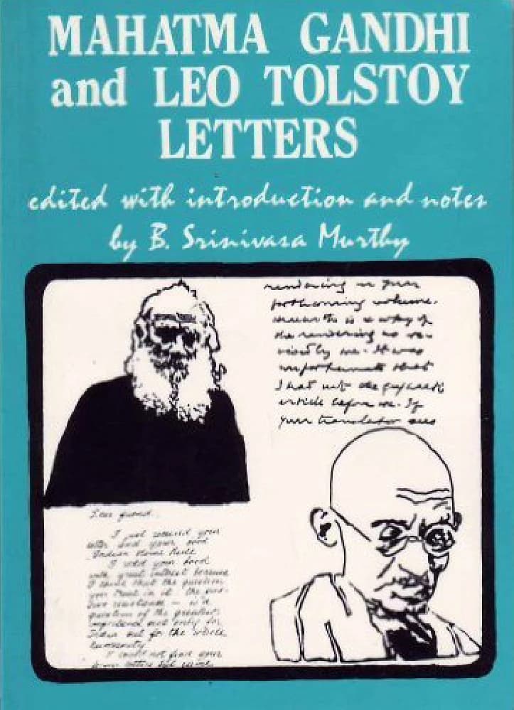 کتاب نامههای مهاتما گاندی و لئو تولستوی (Mahatma Gandhi and Leo Tolstoy Letters) اثر لئو تولستوی نسخه PDF انگلیسی