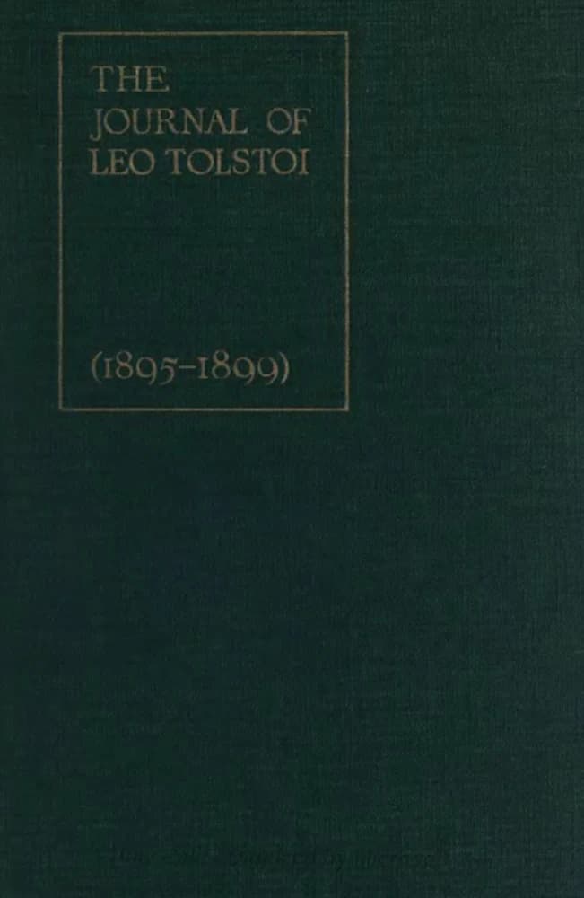کتاب دفتر خاطرات لئو تولستوی، ۱۸۹۵ تا ۱۸۹۹ (Journal of Leo Tolstoy, 1895–1899) اثر لئو تولستوی نسخه PDF انگلیسی