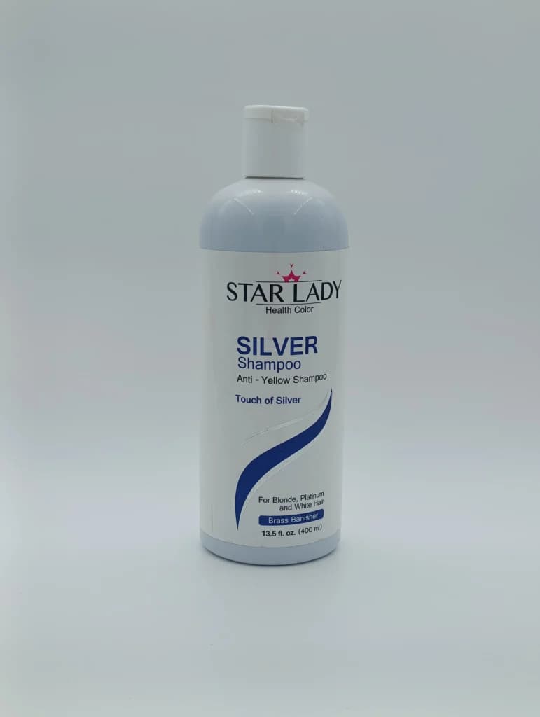 شامپو سیلور ضد زردی استار لیدی Star Lady بنفش 400 میلی‌لیتر — تصویر ۲