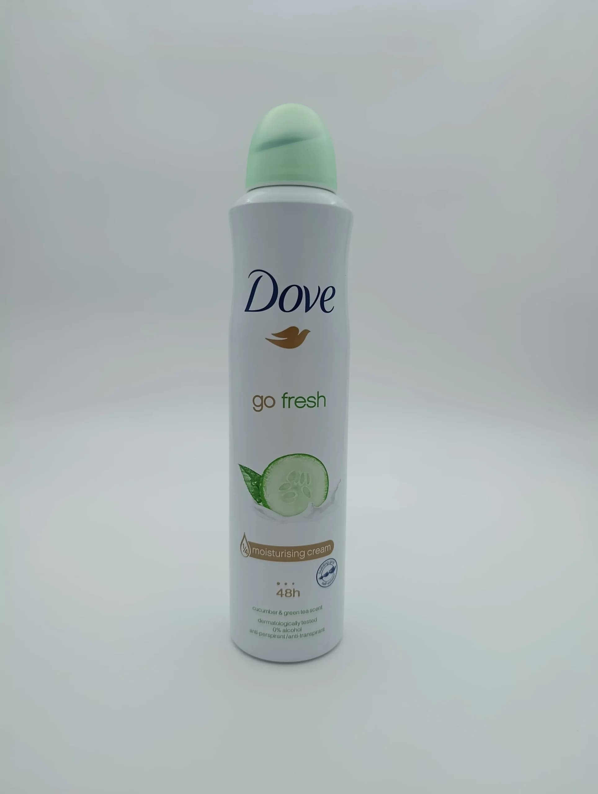 اسپری ضد تعریق داو Go Fresh رایحه خیار و چای سبز 250 میل | ماندگاری 48 ساعته