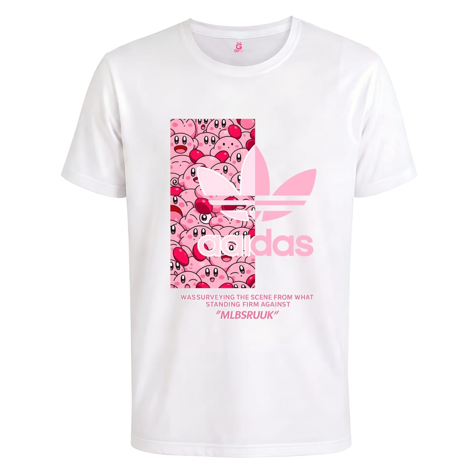 تیشرت آدیداس عروسکی | تیشرت اسپرت فانتزی Adidas | کد 1011 | مردانه و زنانه | گیفتیکس