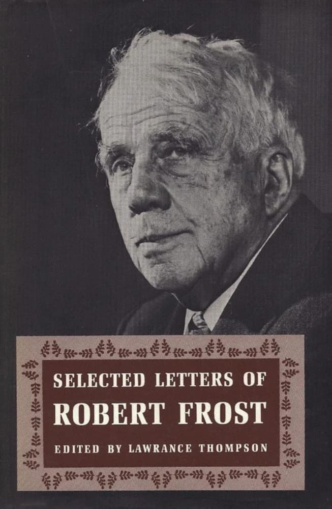 کتاب نامه‌های برگزیده رابرت فراست (Selected Letters of Robert Frost) اثر رابرت فراست نسخه PDF انگلیسی