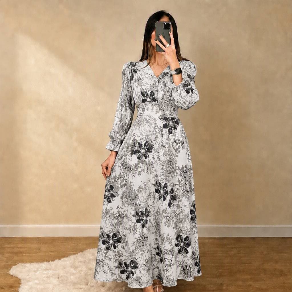 پیراهن استین عروسکی ملینا — تصویر ۲