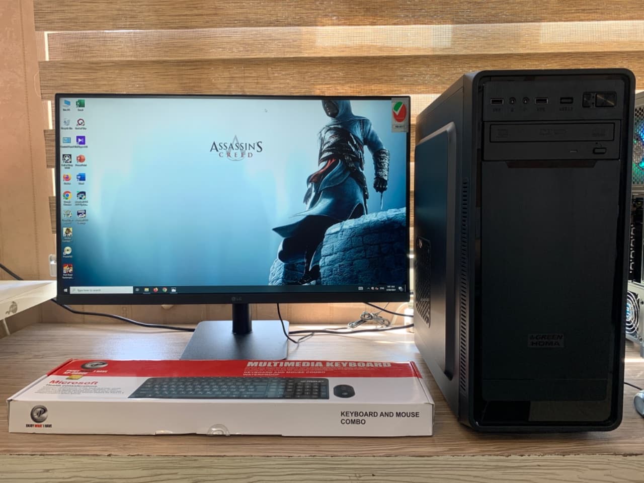 کامپیوتر گیمینگ -طراحی Core i5، رم 16GB، گرافیک 8GB DDR5 – کد Q3333 با گارانتی