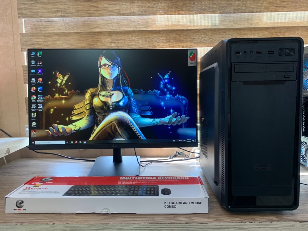 کامپیوتر گیمینگ-طراحی-اداری-خانگی نسل 12 Core i5، رم 16GB DDR4، گرافیک 8GB DDR5 کد F1 با 24 ماه گارانتی — تصویر ۲