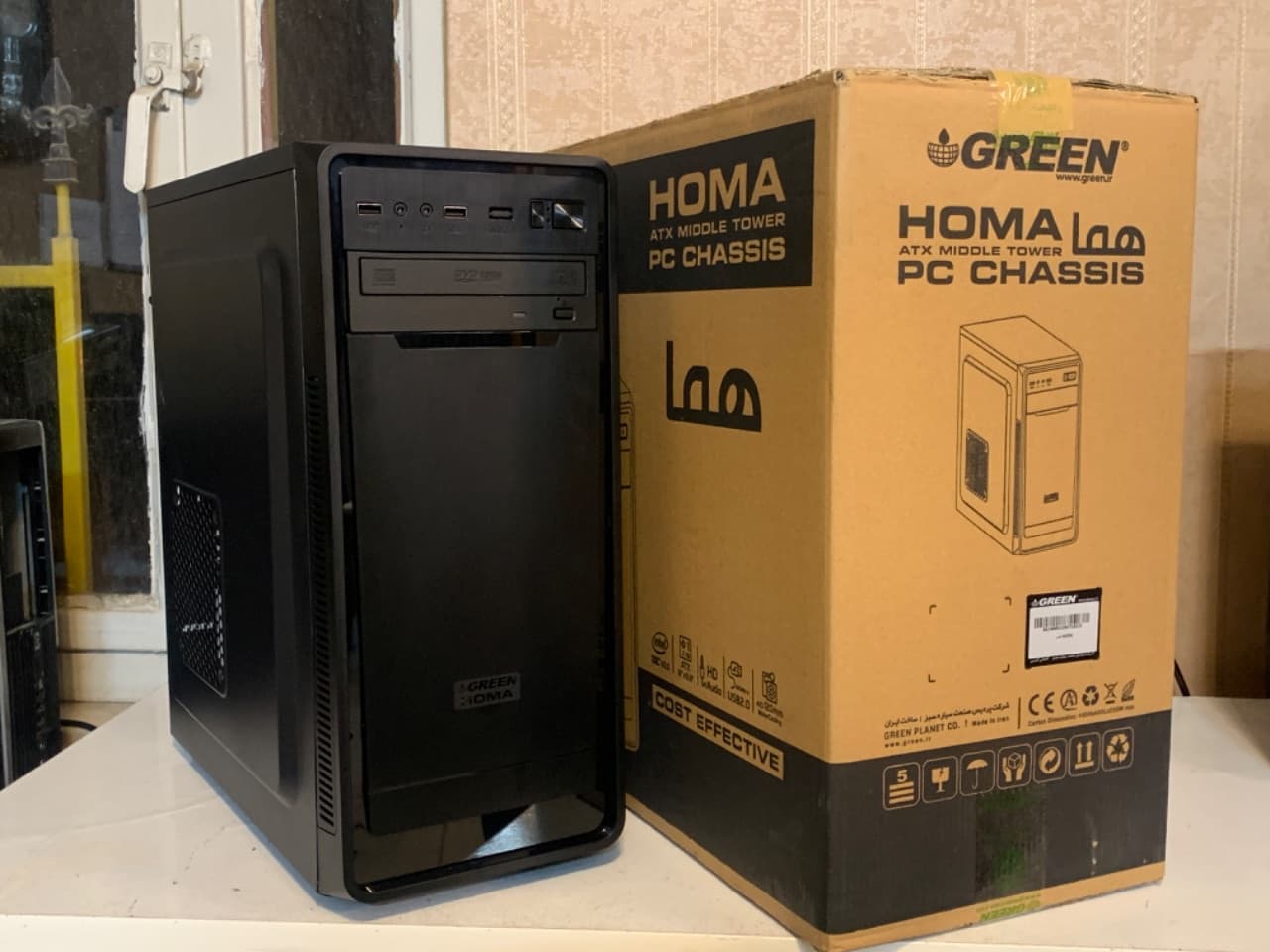 کیس گیمینگ-طراحی-اداری-خانگی نسل 10 Core i5، رم 16GB DDR4، گرافیک 8GB DDR5، هارد 2TB – کد E8 با گارانتی تعویض