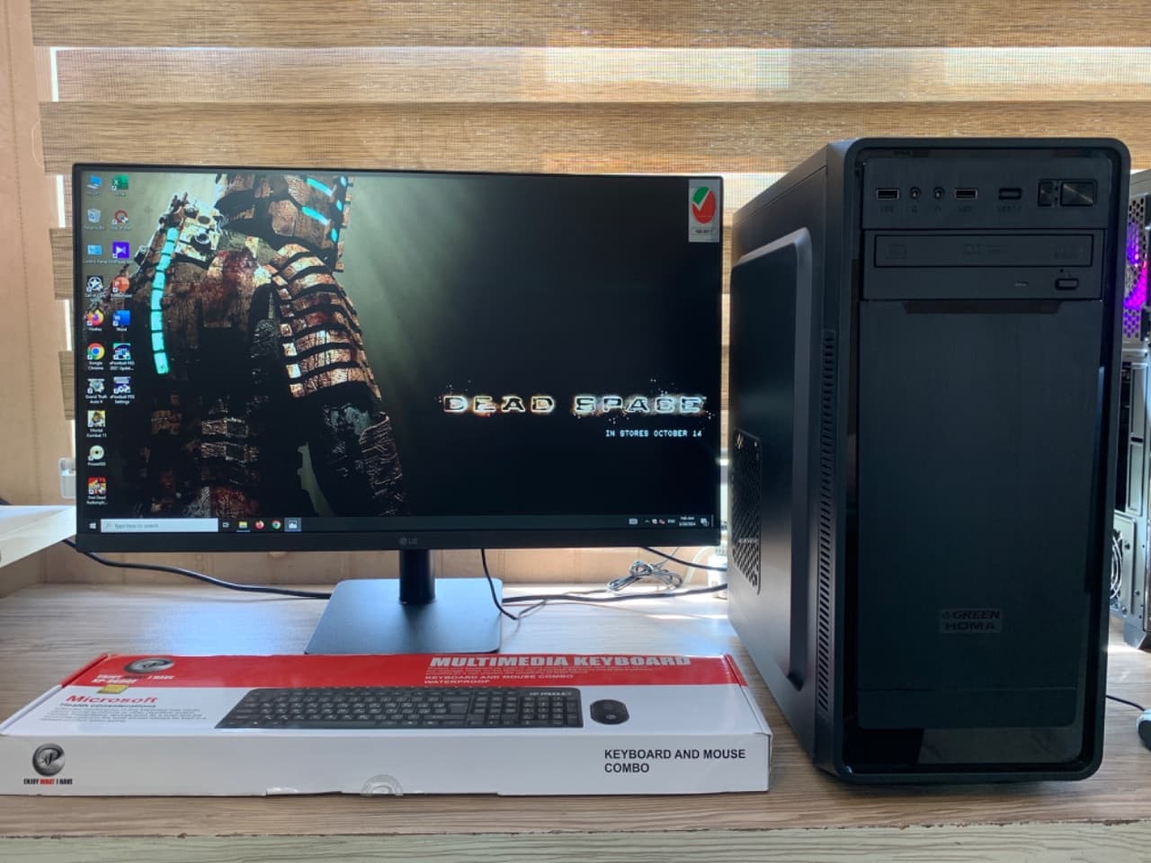 کامپیوتر گیمینگ-طراحی-اداری-خانگی Core i5 نسل 10 | رم 16GB | گرافیک DDR5 | هارد 2TB | مناسب طراحی، گیم و اداری | کد E4 باگارانتی تعویض