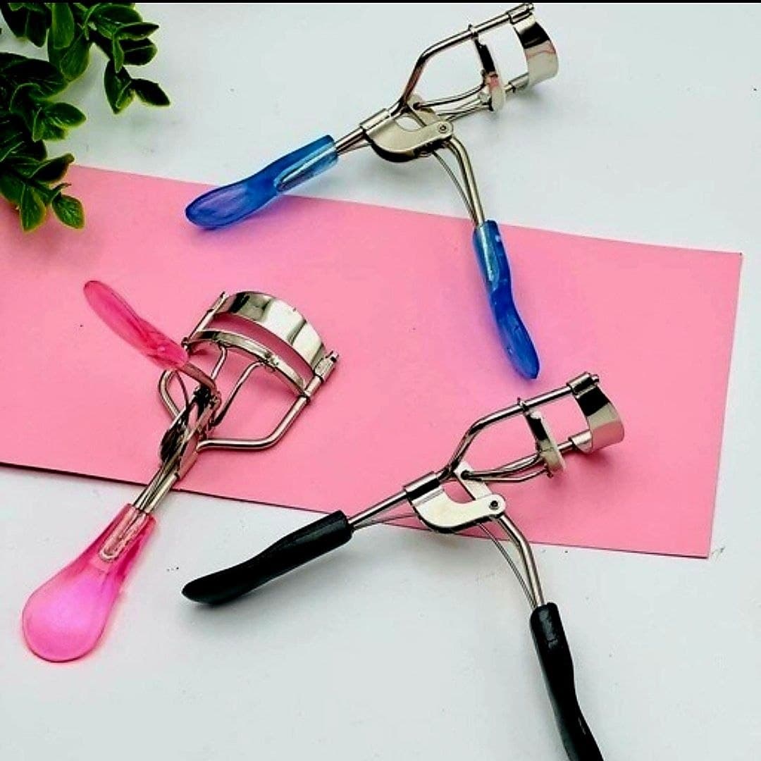 فرمژه حرفه‌ای فلزی دسته رنگی