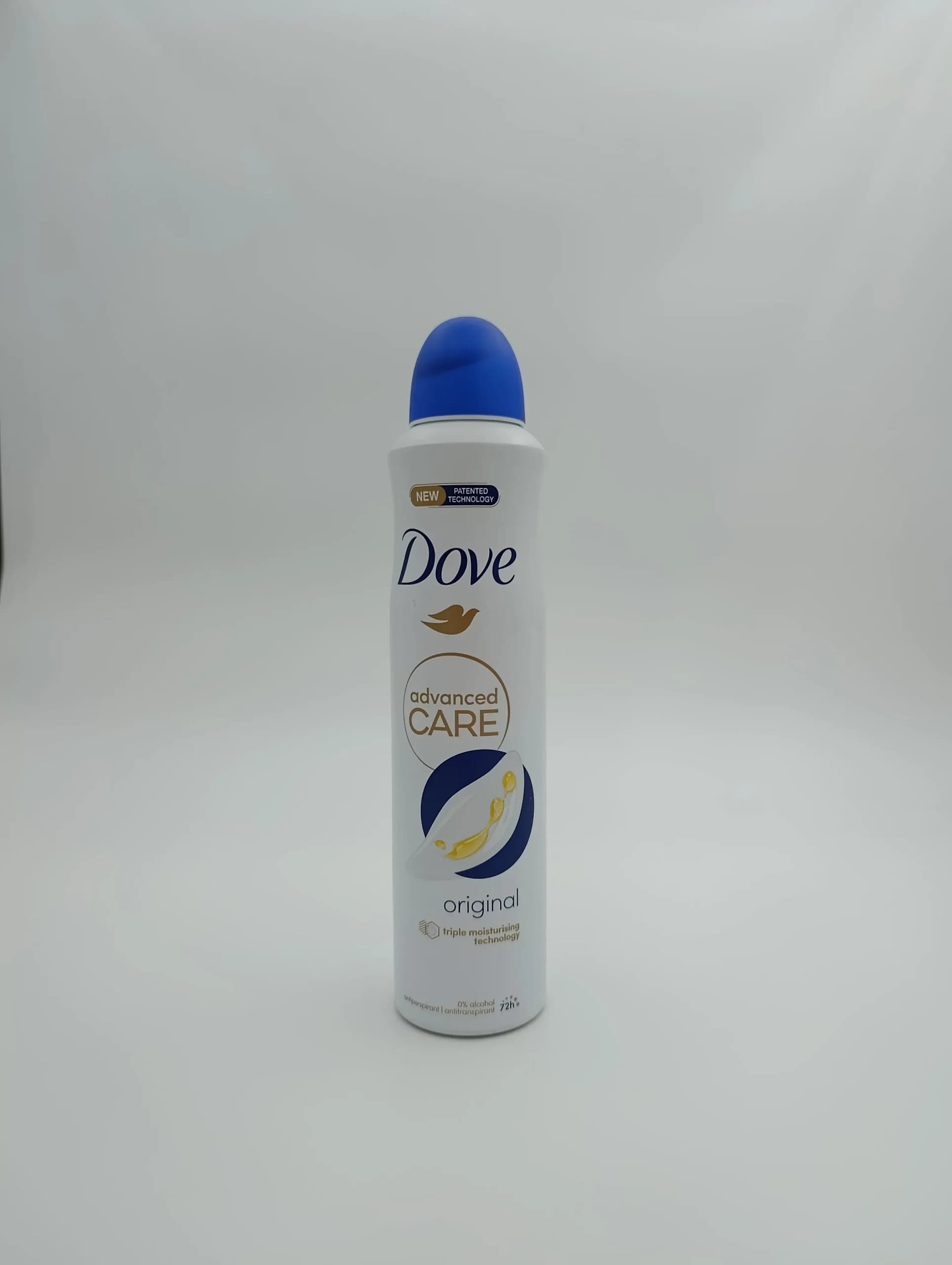 اسپری ضد تعریق داو (Dove) مخصوص پوست‌های حساس با رایحه شیر ماندگاری ۷۲ ساعته