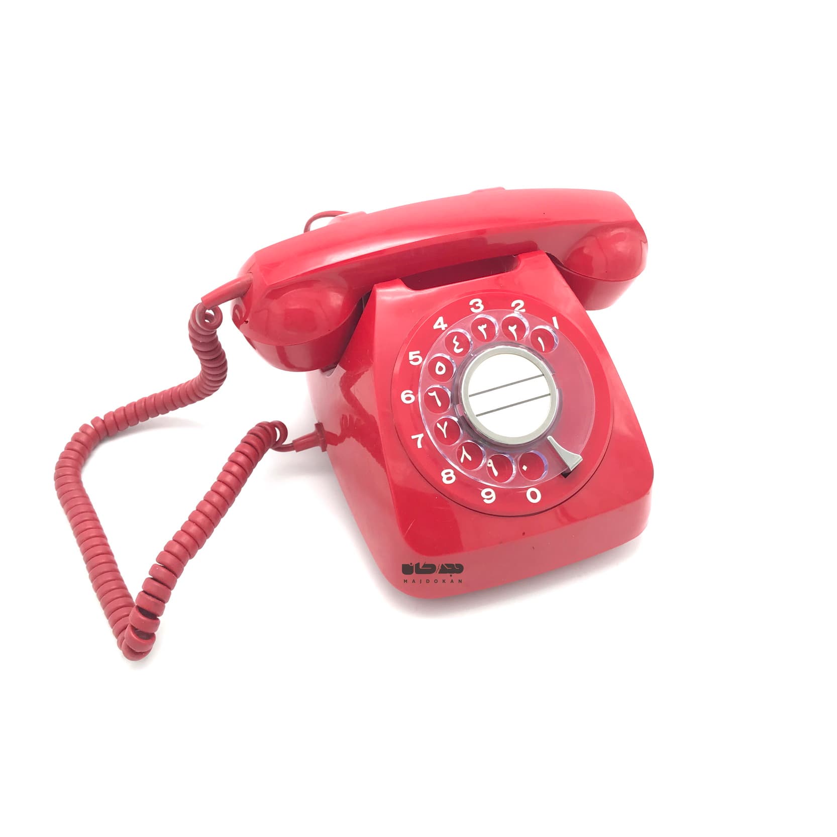 تلفن ژاپنی قرمز 1970 Nippon — تصویر ۲