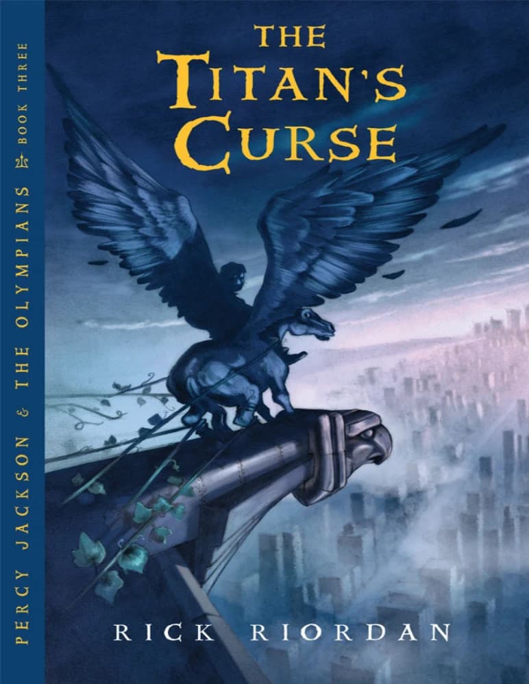 کتاب نفرین تایتان اثر ریک ریوردان (The Titan’s Curse) نسخه انگلیسی PDF