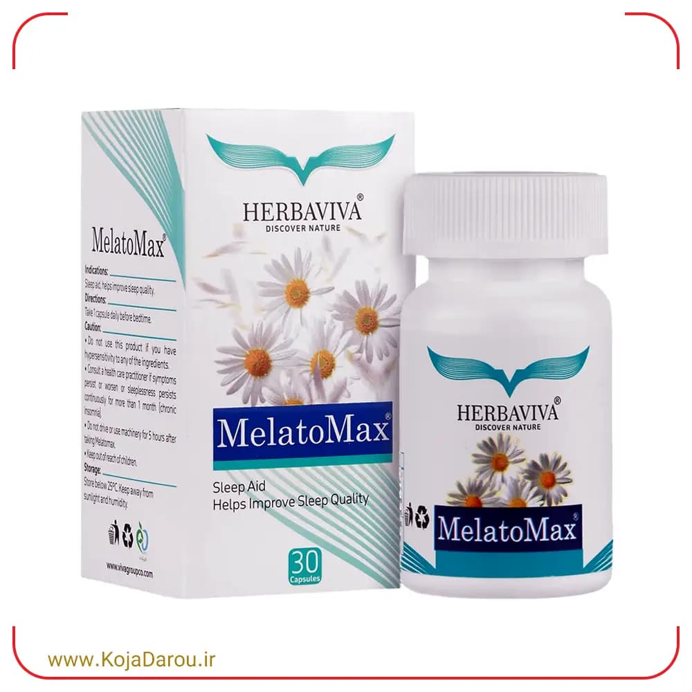 کپسول ملاتومکس هرباویوا Melato Max بسته 30 عددی