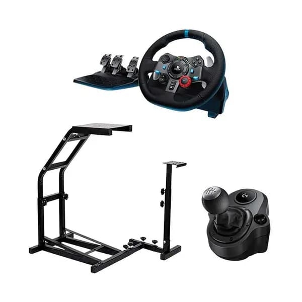 باندل ویژه فرمان G29 + جعبه دنده + پایه Ater R101