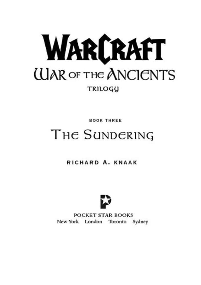 کتاب فروپاشی اثر ریچارد ای. ناکس (The Sundering) نسخه انگلیسی PDF