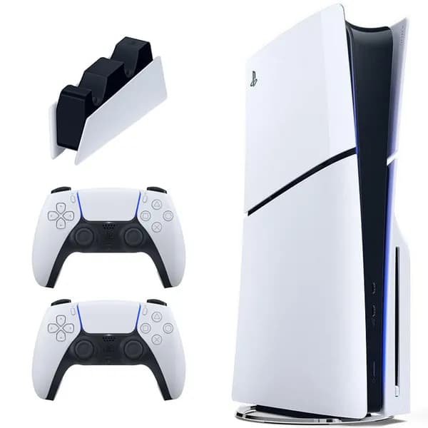 ps5 slim Drive 2016 دودسته + پایه شارژ