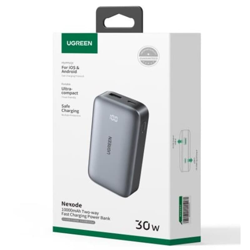 پاور بانک فست شارژ یوگرین PB502-25185 PD 20W ظرفیت 10000 میلی آمپر ساعت — تصویر ۸