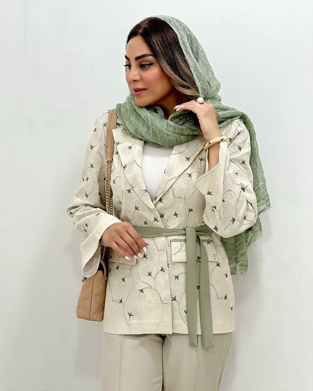 کت نیروانا زنانه سبز