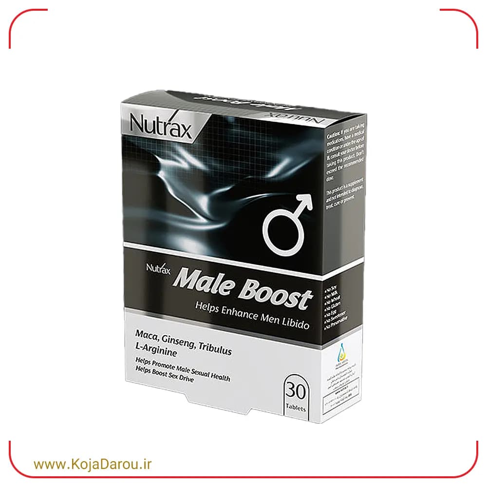 قرص میل بوست نوتراکس Male Boost بسته 30 عددی