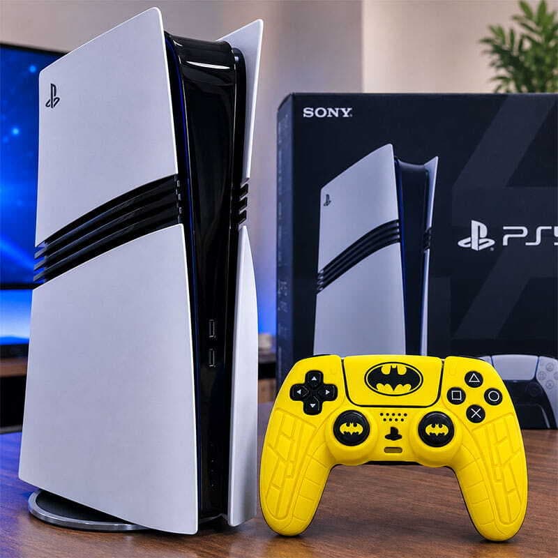 روکش دسته بازی آنالوگ دار PS5 دد اسکال SL01 طرح The Flash & Batman — تصویر ۵