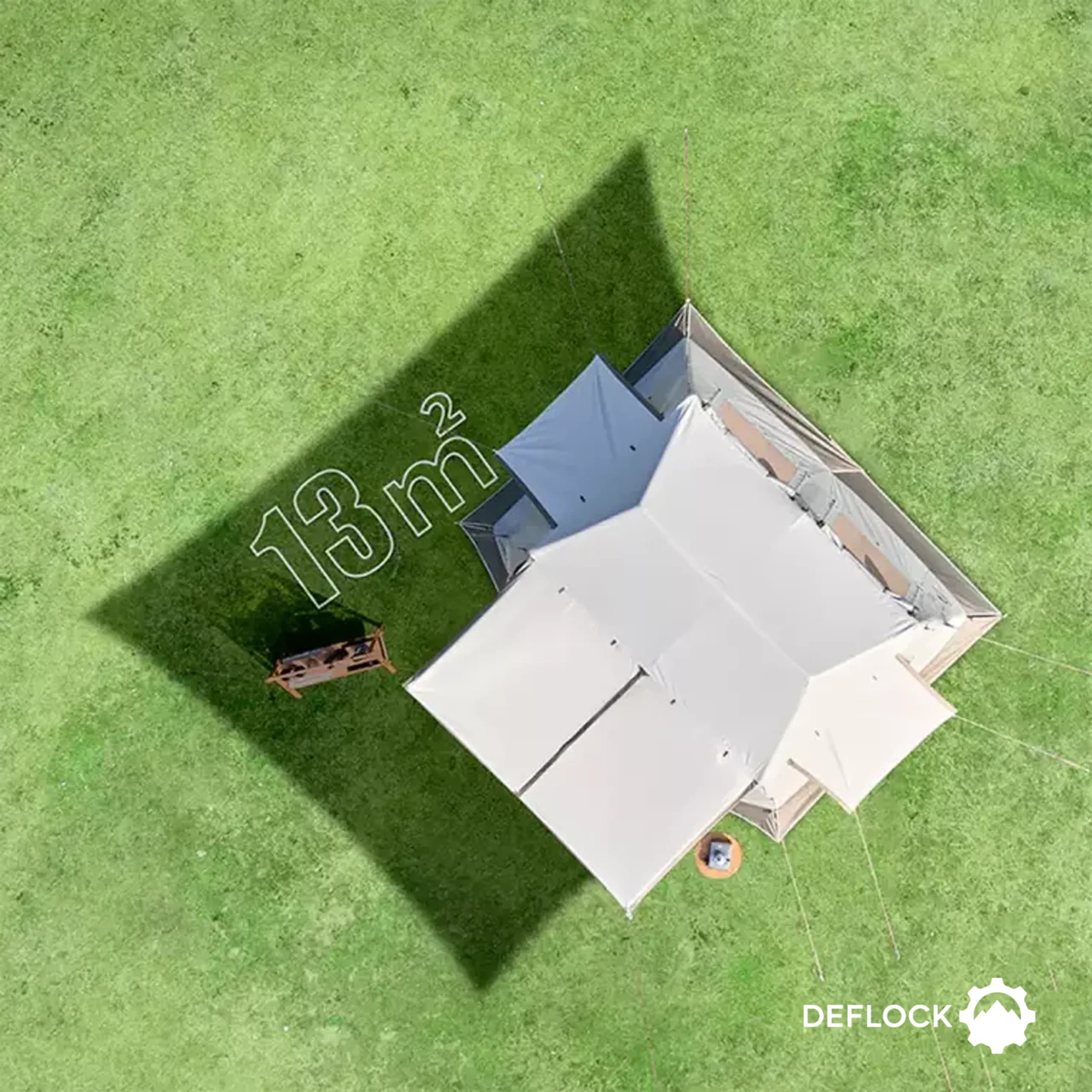 چادر بادی ایر 8.5 Village نیچرهایک مدل CNK2300ZP019 — تصویر ۶