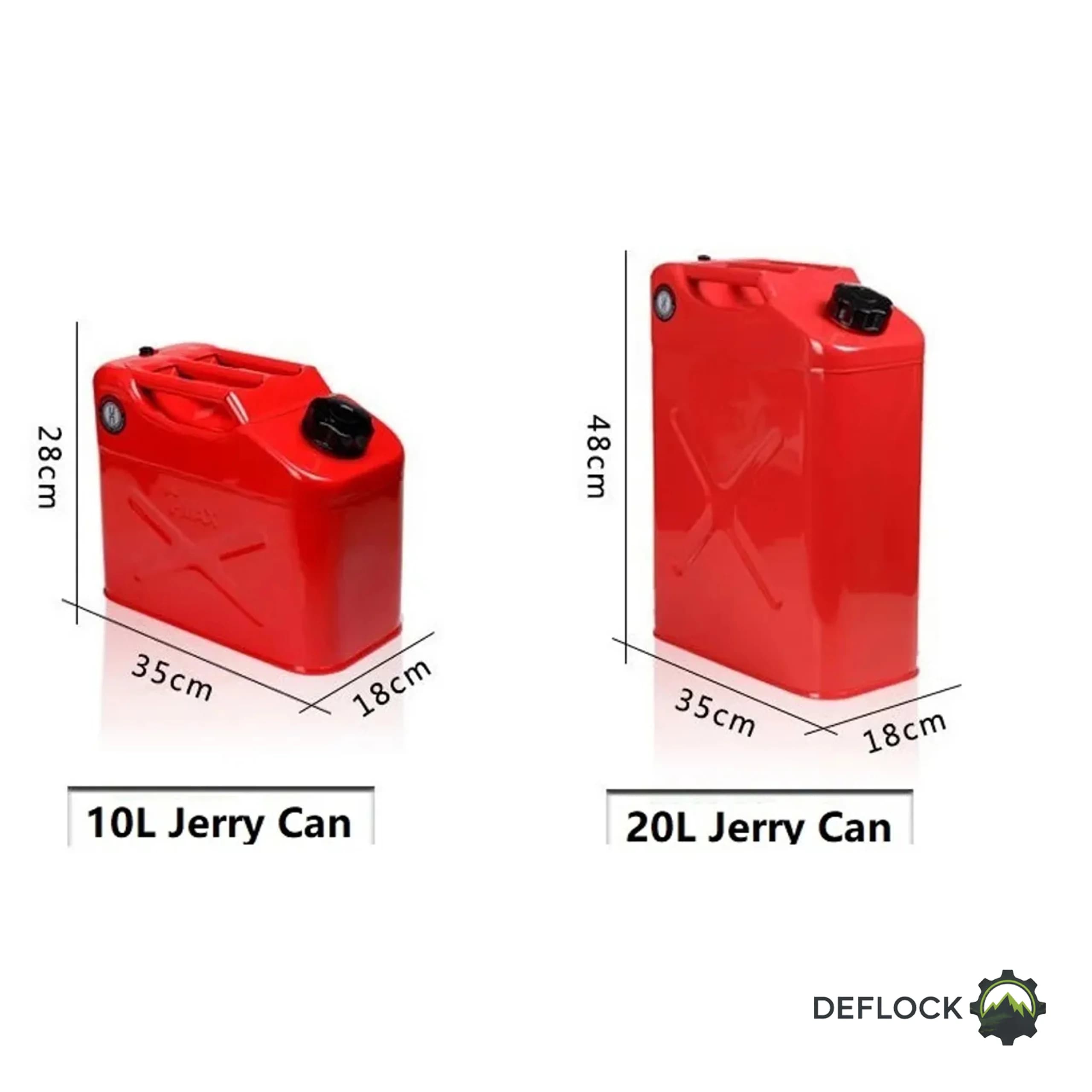 گالن بنزین آفرودی 10 و 20 لیتری T-MAX مدل Jerry Can — تصویر ۲