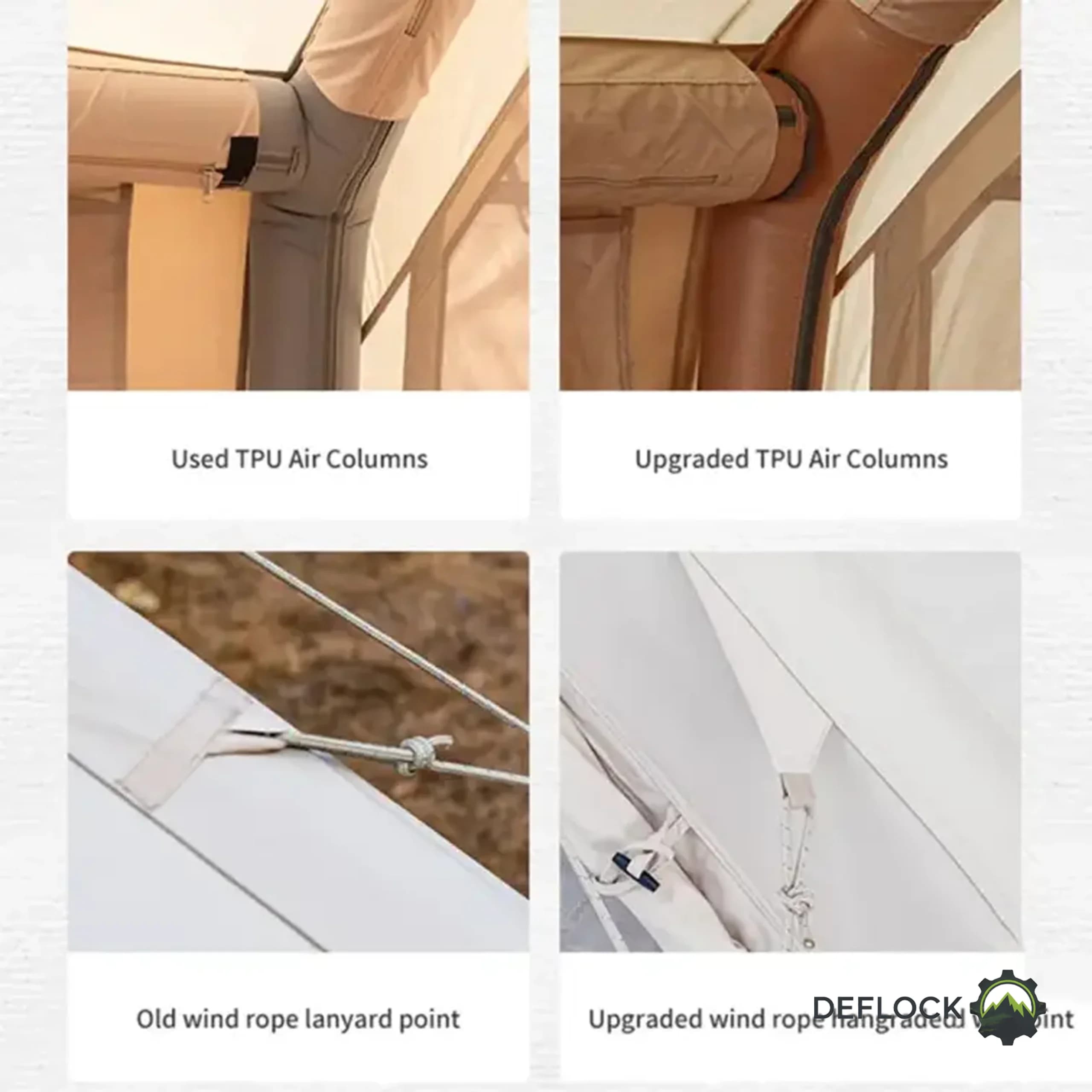 چادر بادی ایر 6.3 نیچرهایک مدل NH20ZP009 — تصویر ۵