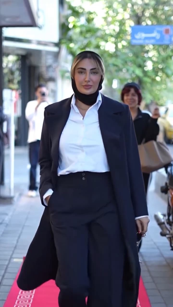 مانتو شلوار زنانه مدل هنگامه — تصویر ۴