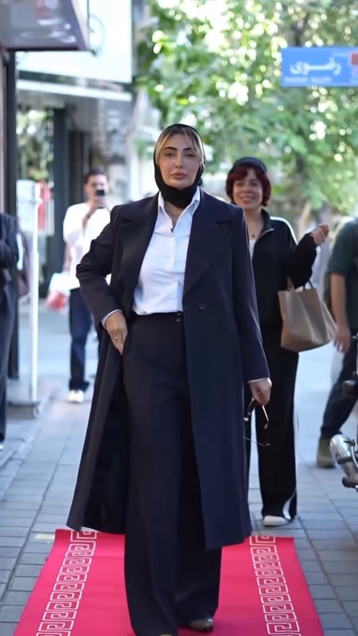 مانتو شلوار زنانه مدل هنگامه — تصویر ۲