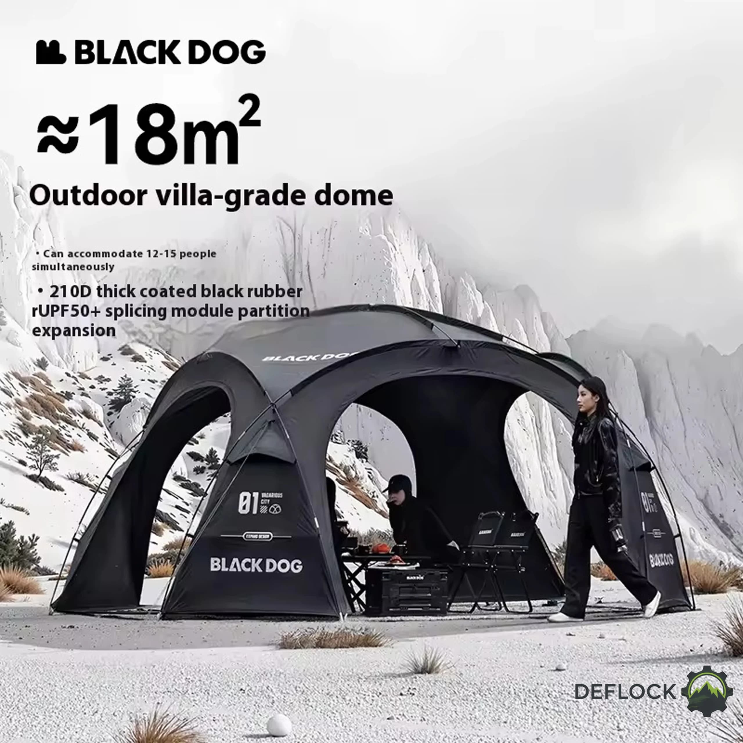 سایه بان گنبدی بلک داگ CBD2550WS010 Blackdog