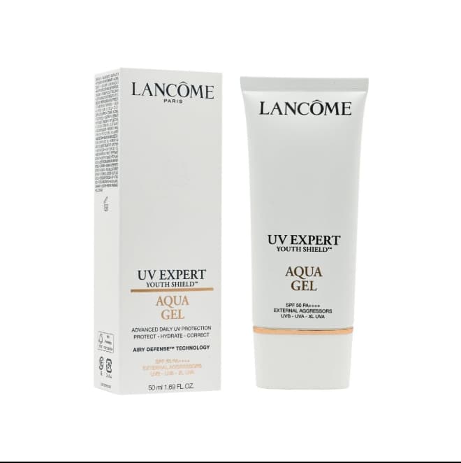 ضد آفتاب لانکوم مدل UV Expert Youth Shield Aqua Gel SPF 50 PA — تصویر ۳