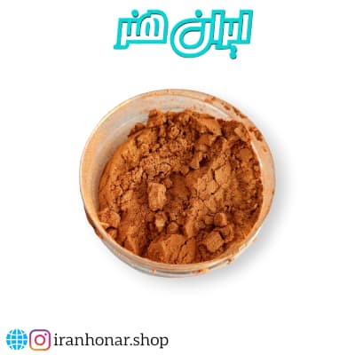 پودر متالیک طلایی تیره 10 گرمی — تصویر ۲