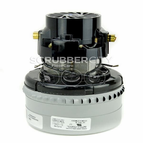موتور وکیوم AMETEC مدل بدون اگزوز دو پروانه (24V-DC)