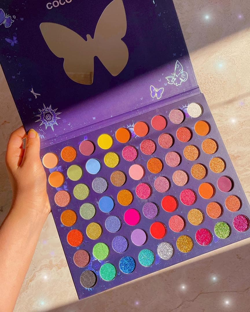پلت سایه بزرگ ۶۳ رنگ coco urban