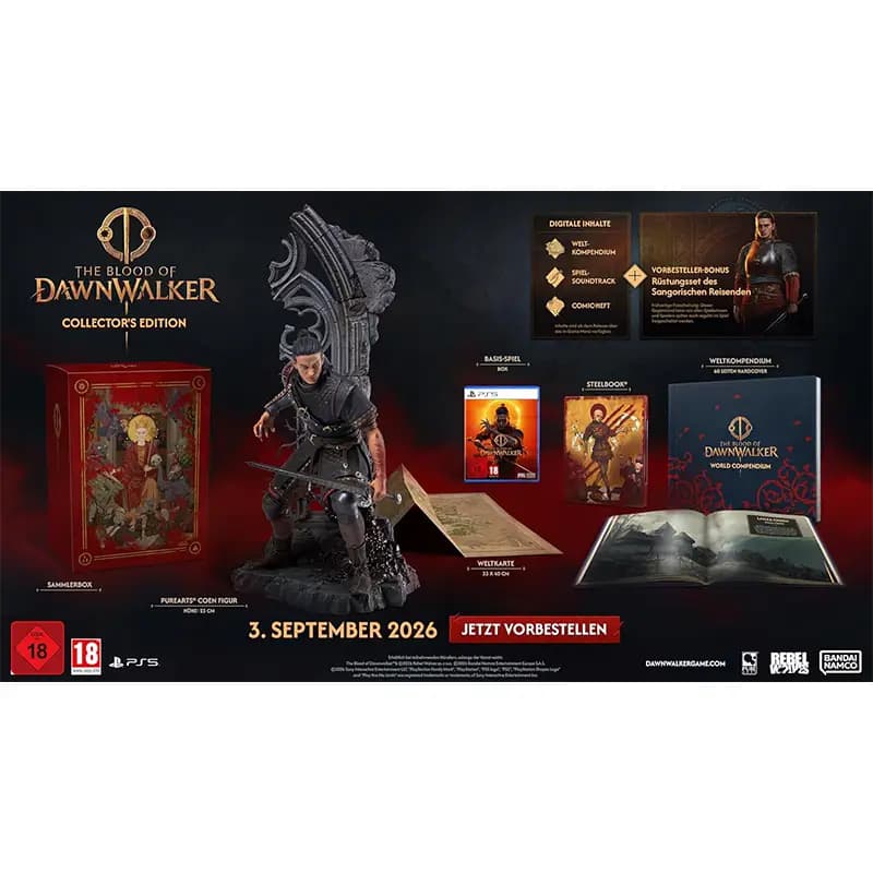 بازی The Blood of Dawnwalker نسخه Collector برای PS5 — تصویر ۲