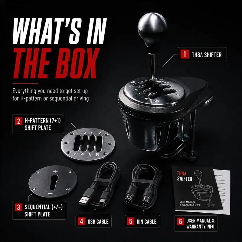 جعبه دنده ThrustMaster TH8A — تصویر ۸