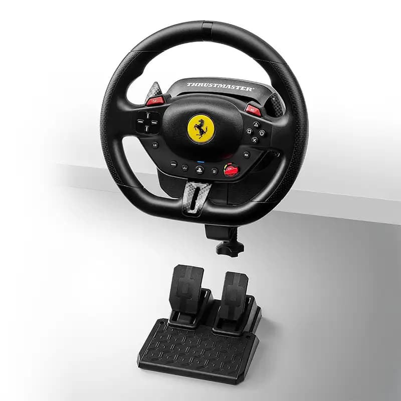 فرمان و پدال بازی تراست ماستر T98 Ferrari 296 GTB — تصویر ۸