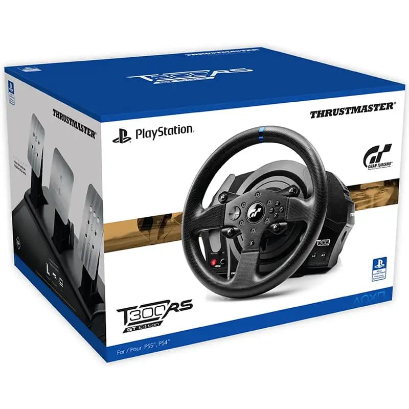 فرمان و پدال بازی تراست ماستر T300RS GT — تصویر ۲